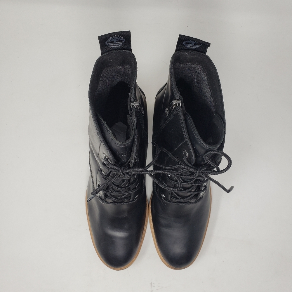 Timberland Women’s Sienna Black Lace-up Boots size 10 - Picture 2 of 8